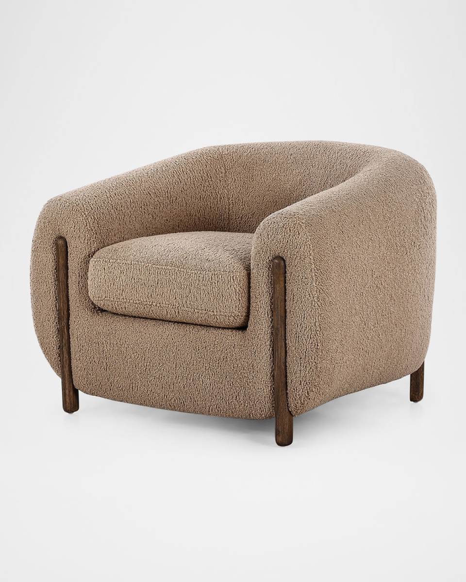 Lyla Oversized Sherpa Chair